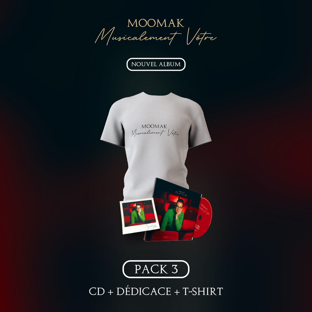 CD + DÉDICACE + T-SHIRT