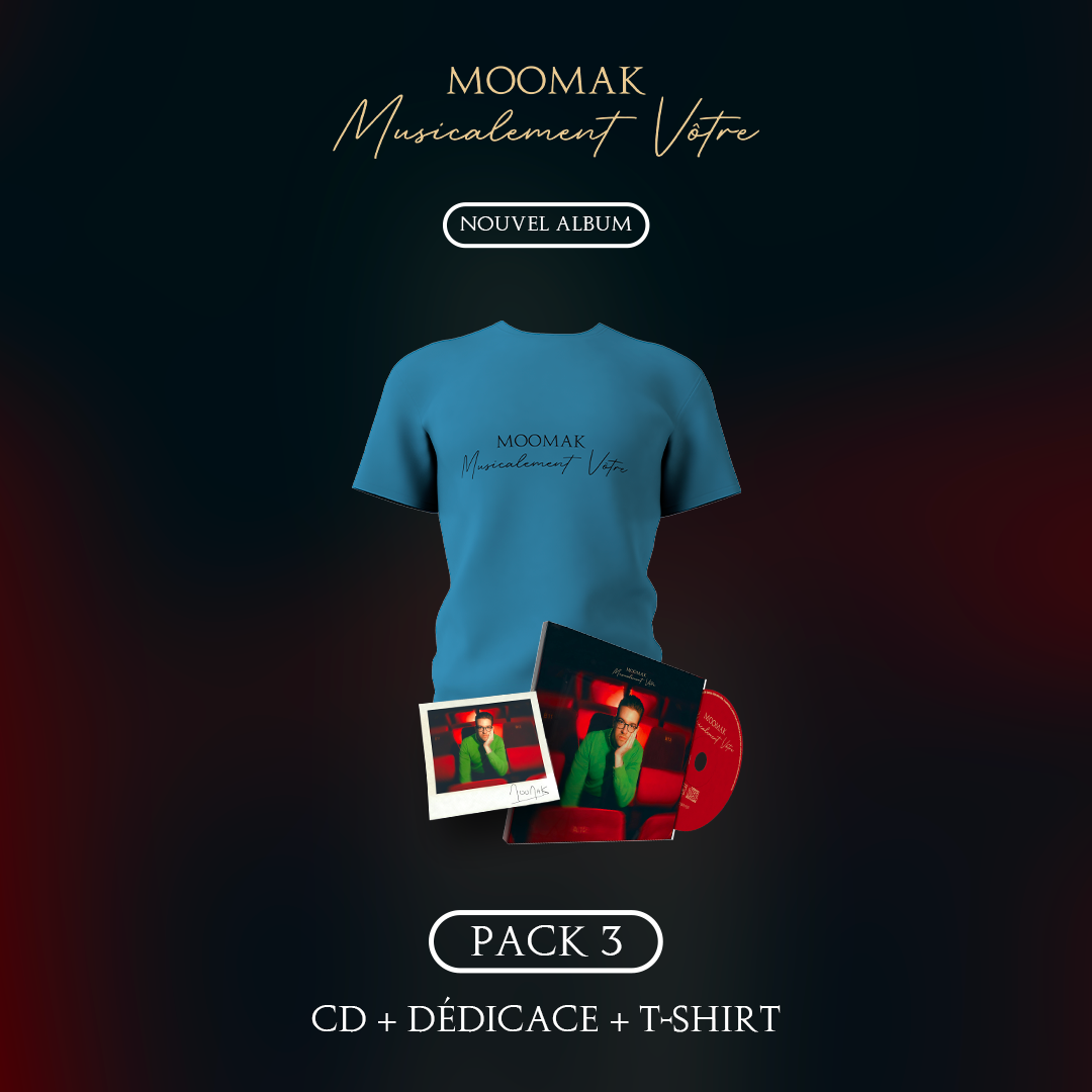 CD + DÉDICACE + T-SHIRT