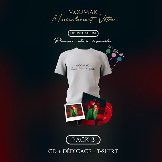 CD + DÉDICACE + T-SHIRT