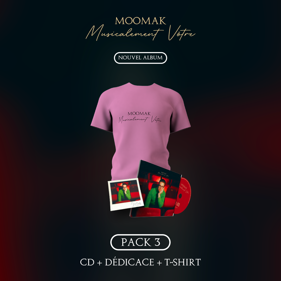 CD + DÉDICACE + T-SHIRT