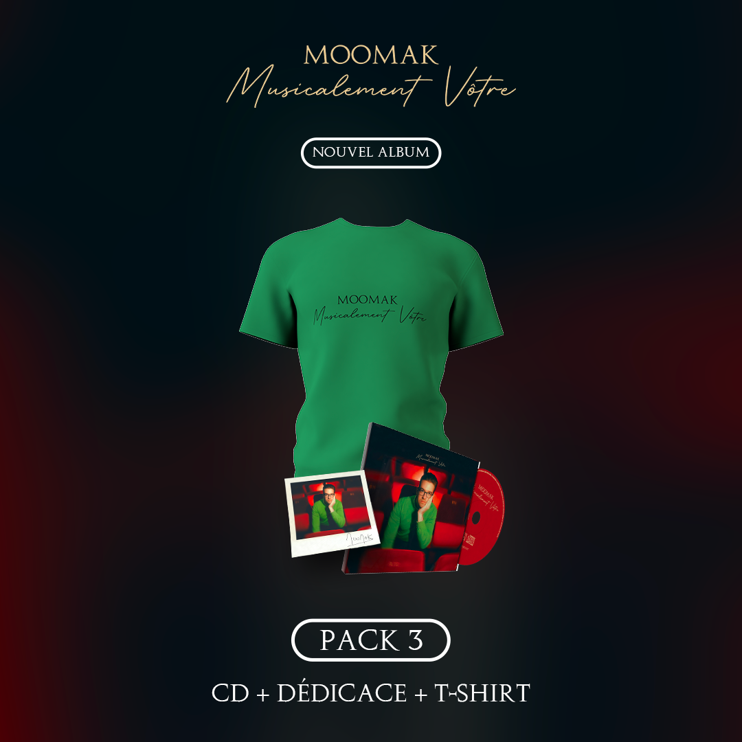 CD + DÉDICACE + T-SHIRT